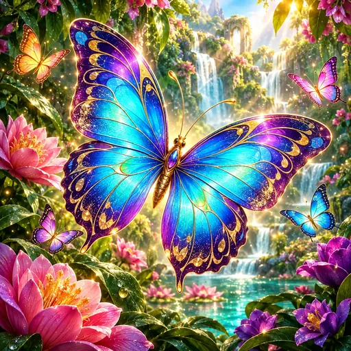Butterfly Staxx cover: a nature-themed slot