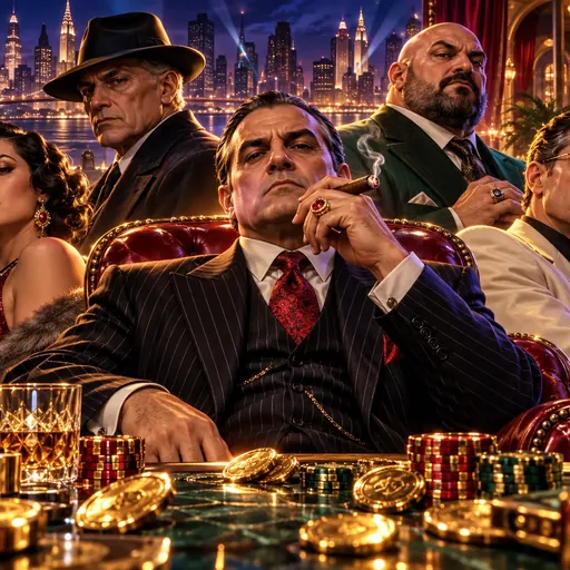 5 Families cover, a low-volatility crime-themed slot