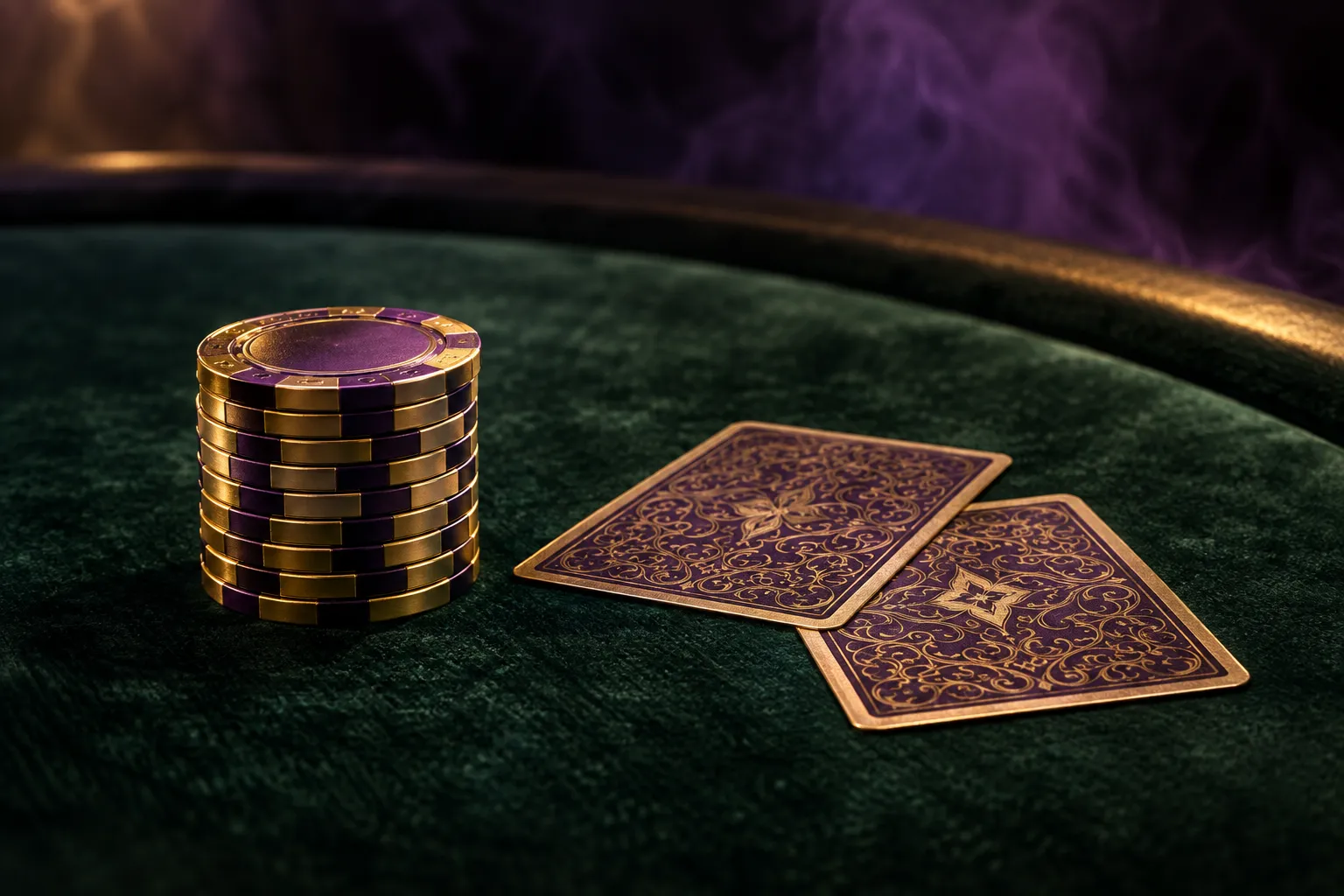 Card table detail, a reminder to check each step before depositing at Here2Win Casino